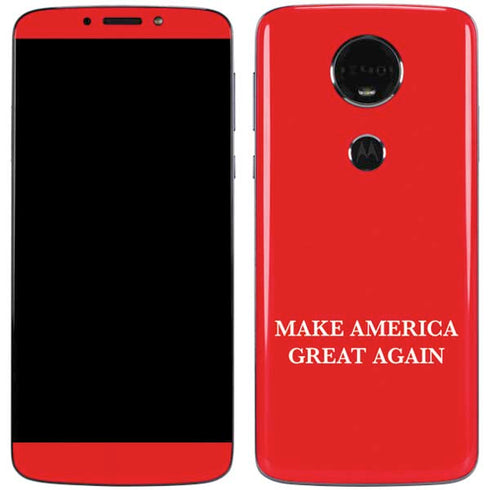 Make American Great Again Moto E5 Plus Skin