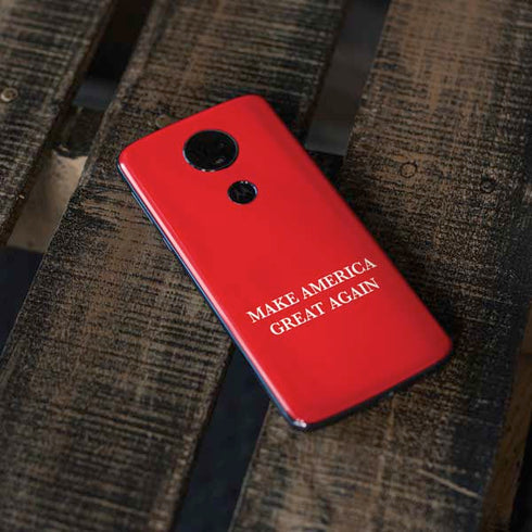 Make American Great Again Moto E5 Plus Skin