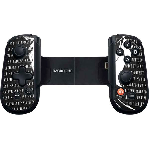 Disney Villains Maleficent Black and White Backbone One for iPhone Game Controller Skin