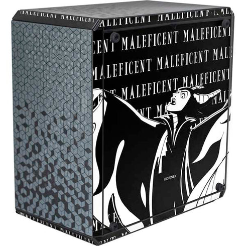 Disney Villains Maleficent Black and White Cooler Master MasterBox Q300L Mini Tower Skin