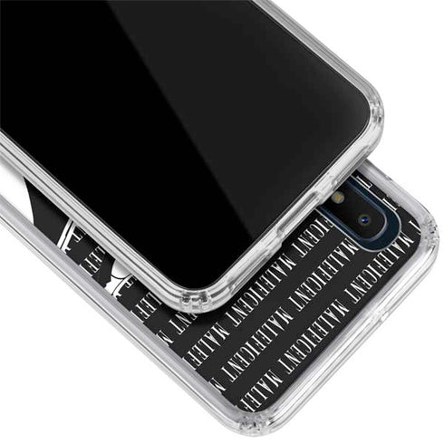 Disney Villains Maleficent Black and White Galaxy A10e Clear Case