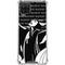 Disney Villains Maleficent Black and White Galaxy A12 Clear Case