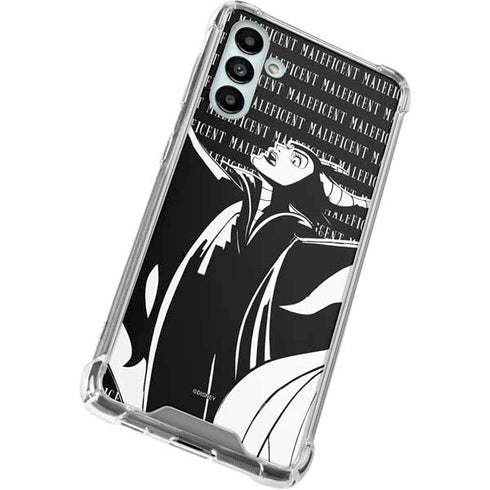 Disney Villains Maleficent Black and White Galaxy A13 5G Clear Case