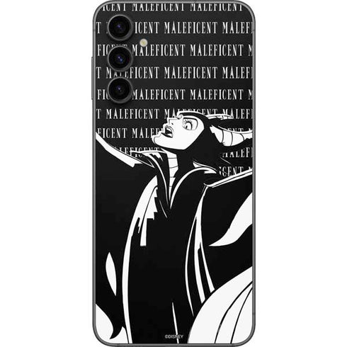Disney Villains Maleficent Black and White Galaxy A14 5G Skin