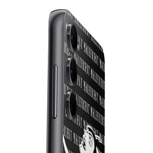Disney Villains Maleficent Black and White Galaxy A14 5G Skin