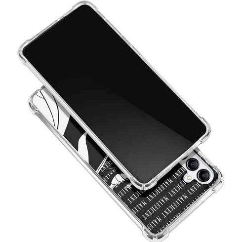 Disney Villains Maleficent Black and White Galaxy A15 5G Clear Case