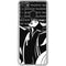 Disney Villains Maleficent Black and White Galaxy A21 Clear Case