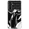 Disney Villains Maleficent Black and White Galaxy A54 5G Clear Case