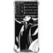 Disney Villains Maleficent Black and White Galaxy A72 5G Clear Case