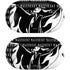Disney Villains Maleficent Black and White Galaxy Buds Skin