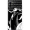 Disney Villains Maleficent Black and White Galaxy Note 10 Plus Skin