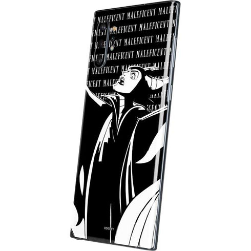 Disney Villains Maleficent Black and White Galaxy Note 10 Plus Skin