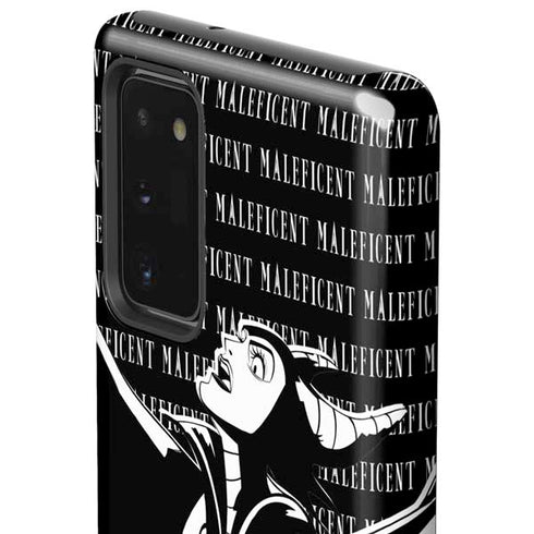 Disney Villains Maleficent Black and White Galaxy Note20 5G Pro Case