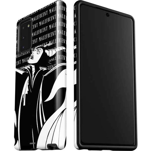 Disney Villains Maleficent Black and White Galaxy Note20 5G Pro Case