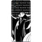 Disney Villains Maleficent Black and White Galaxy S20 Fan Edition Skin