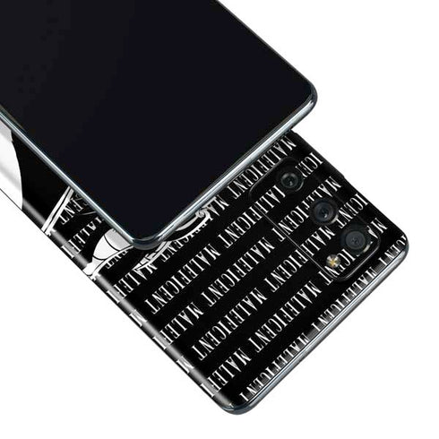 Disney Villains Maleficent Black and White Galaxy S20 Fan Edition Skin