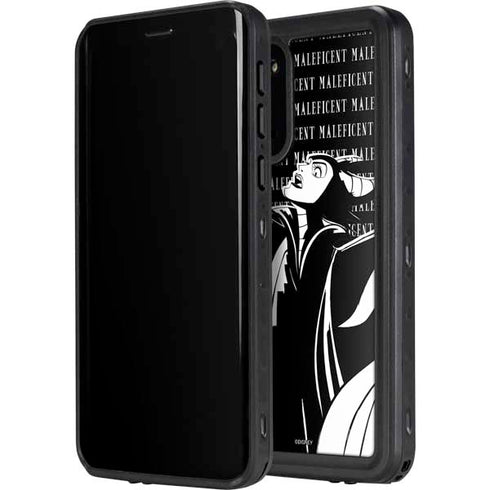 Disney Villains Maleficent Black and White Galaxy S20 Plus Waterproof Case