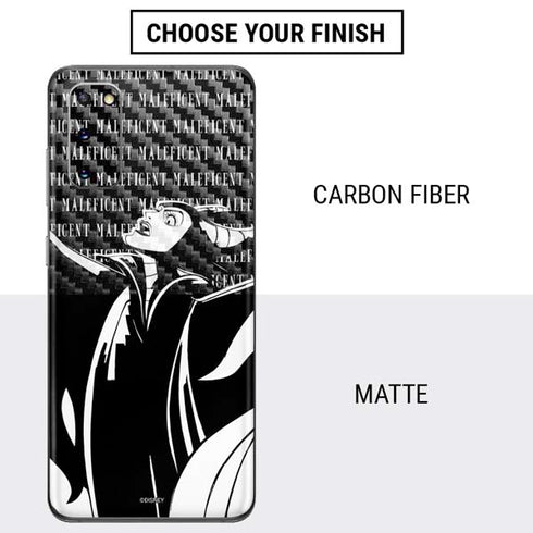 Disney Villains Maleficent Black and White Galaxy S20 Skin