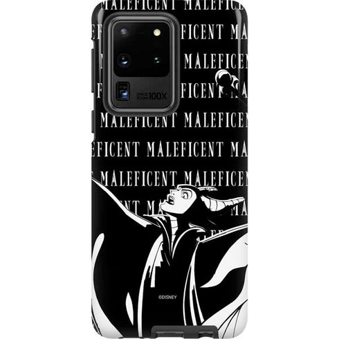 Disney Villains Maleficent Black and White Galaxy S20 Ultra 5G Pro Case