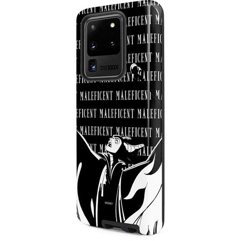 Disney Villains Maleficent Black and White Galaxy S20 Ultra 5G Pro Case