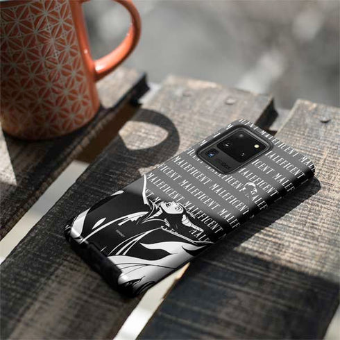 Disney Villains Maleficent Black and White Galaxy S20 Ultra 5G Pro Case