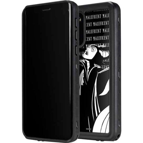 Disney Villains Maleficent Black and White Galaxy S20 Waterproof Case