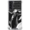 Disney Villains Maleficent Black and White Galaxy S21 5G Clear Case