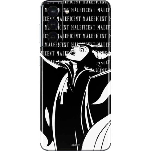 Disney Villains Maleficent Black and White Galaxy S21 5G Skin