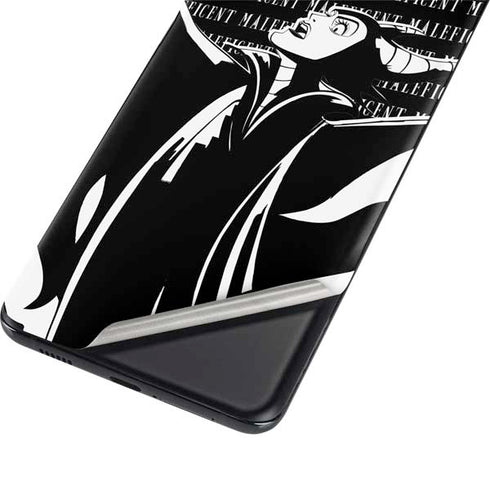 Disney Villains Maleficent Black and White Galaxy S21 5G Skin