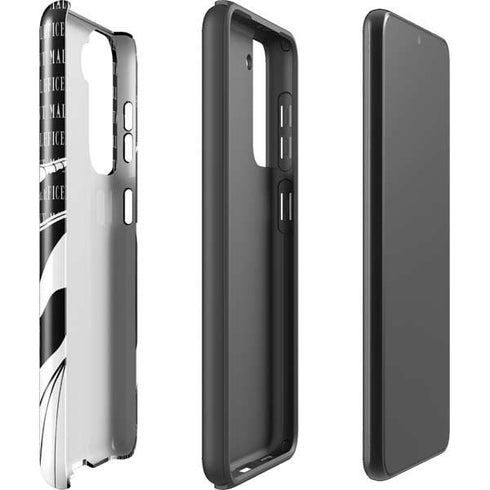 Disney Villains Maleficent Black and White Galaxy S21 Plus 5G Pro Case