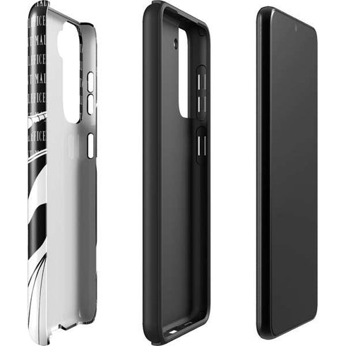 Disney Villains Maleficent Black and White Galaxy S22 Plus Pro Case