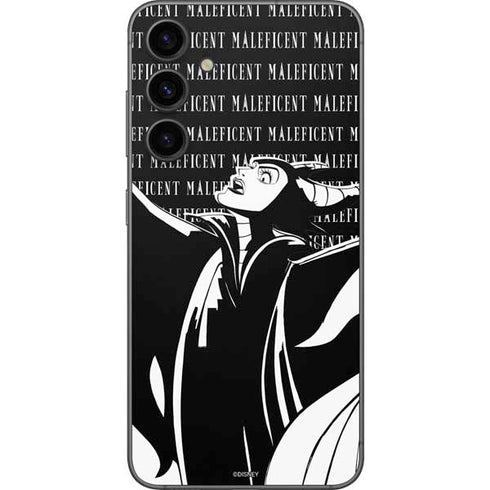 Disney Villains Maleficent Black and White Galaxy S23 FE Skin