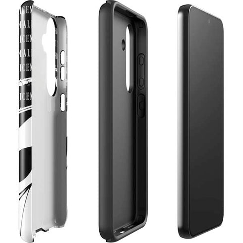 Disney Villains Maleficent Black and White Galaxy S24 Plus Impact Case