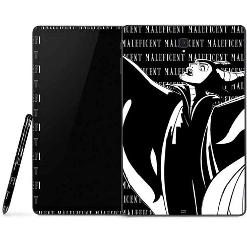 Disney Villains Maleficent Black and White Samsung Galaxy Tab Skin