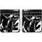 Disney Villains Maleficent Black and White Galaxy Z Flip Skin