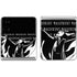 Disney Villains Maleficent Black and White Galaxy Z Flip4 5G Skin