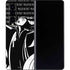 Disney Villains Maleficent Black and White Galaxy Z Fold4 5G Skin