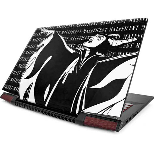 Disney Villains Maleficent Black and White Lenovo IdeaPad Skin