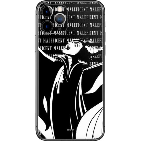 Disney Villains Maleficent Black and White iPhone 11 Pro Skin