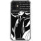 Disney Villains Maleficent Black and White iPhone 12 Clear Case