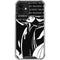 Disney Villains Maleficent Black and White iPhone 12 Mini Clear Case