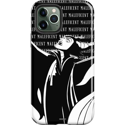 Disney Villains Maleficent Black and White iPhone 12 Pro Impact Case