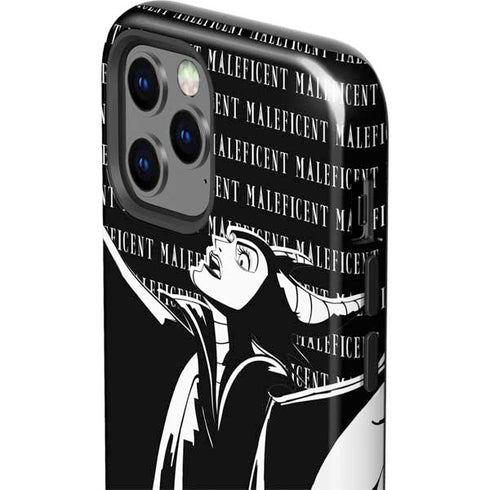 Disney Villains Maleficent Black and White iPhone 12 Pro Impact Case