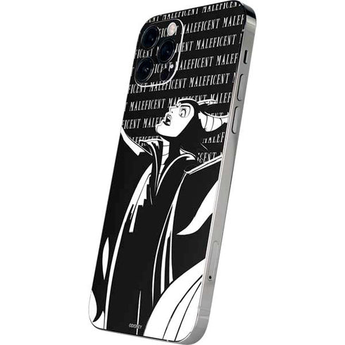 Disney Villains Maleficent Black and White iPhone 12 Pro Skin