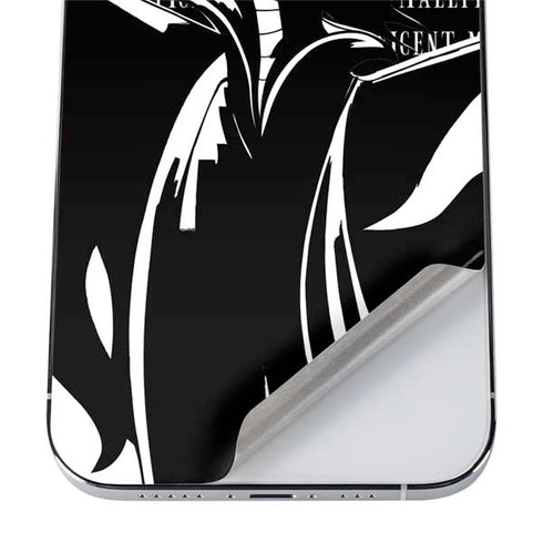 Disney Villains Maleficent Black and White iPhone 12 Pro Skin