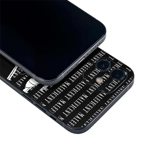 Disney Villains Maleficent Black and White iPhone 12 Skin