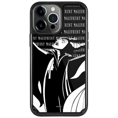 Disney Villains Maleficent Black and White iPhone 13 Pro Cargo Case