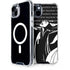 Disney Villains Maleficent Black and White iPhone 15 MagSafe Case