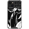 Disney Villains Maleficent Black and White iPhone 14 Plus Clear Case