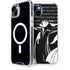 Disney Villains Maleficent Black and White iPhone 15 Plus MagSafe Case